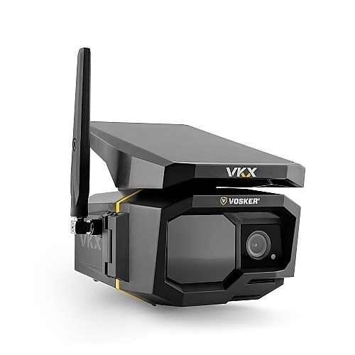 VOSKER VKX-CAN Wireless Security Camera with LTE, Black