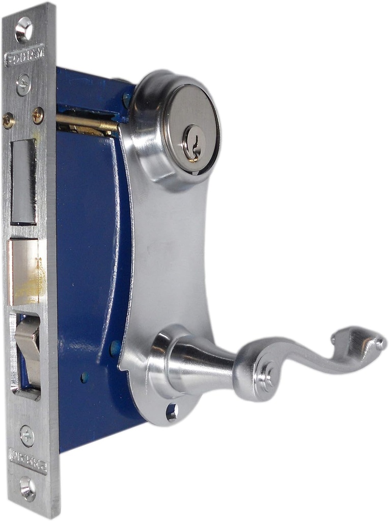 Marks 9215AC/26D-WRHR USA Mortise Lock (D-Cyl) Entrance leverset 26D