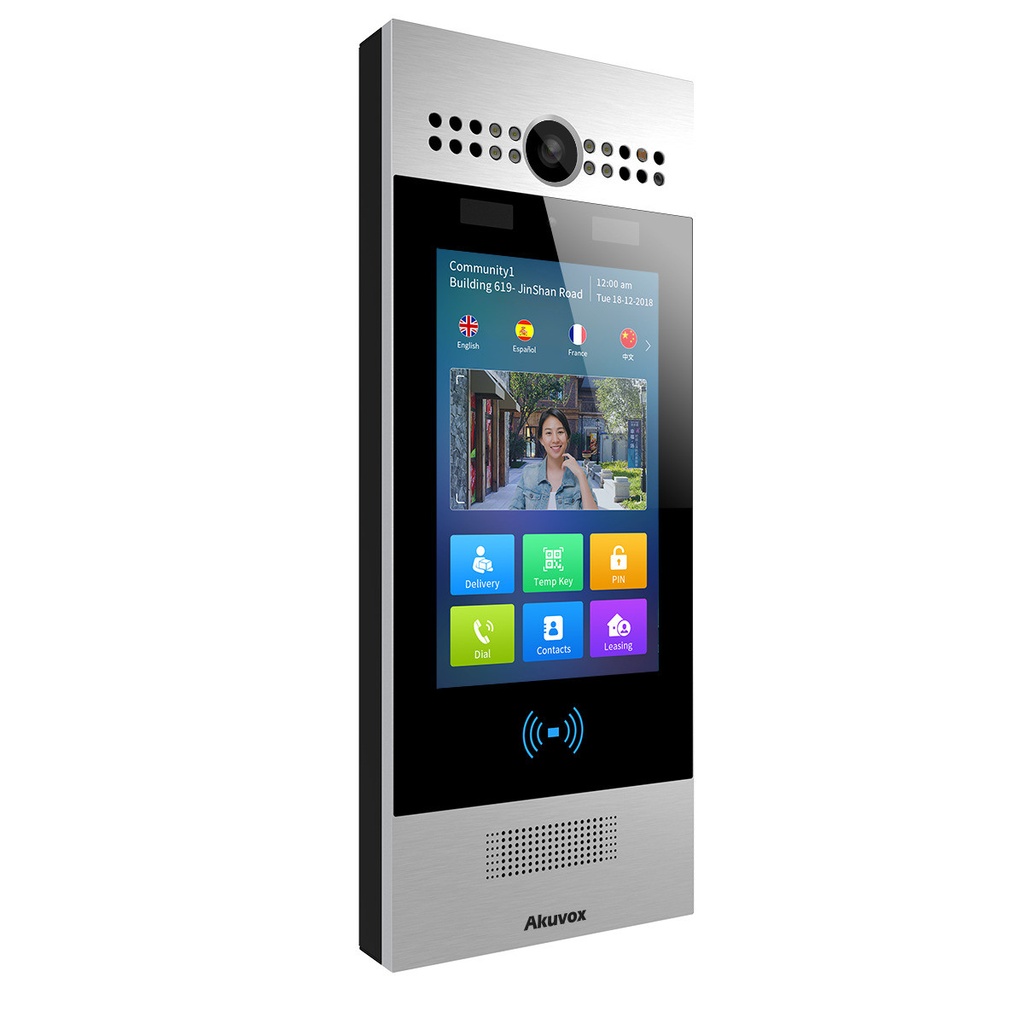 Akuvox Door Station Intercom with 7" Display
