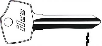 Ilco X207 Mercedes Key Blank H63