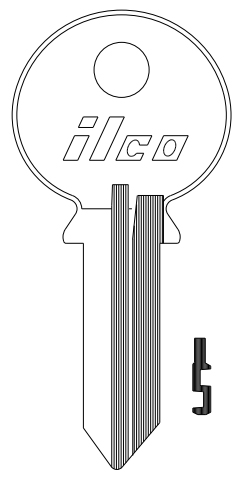 Ilco T54F Dominion Key Blank