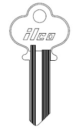 Ilco 1175 Weslock Key Blank WK1