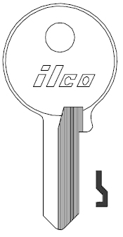 Ilco 192 Key Blank SQ1