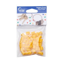 Key Systems KSI-290100Y TPR Color Coding - Yellow 50 Pack   