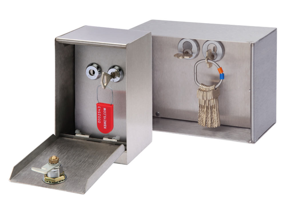 Key Systems 35786LF One-Position & One-Position XL Horizontal Chit Vault