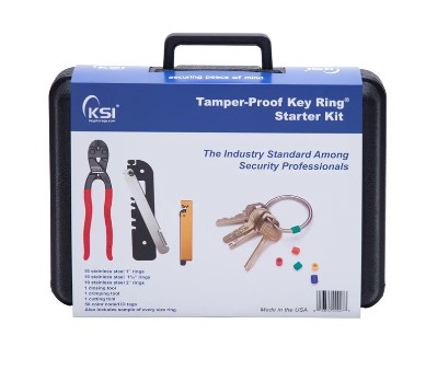 Key Systems 281 Tamper-Proof Key Ring Starter Kit 