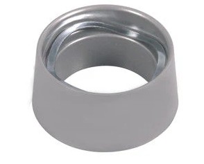 [COL6L-26D] GMS COL6L-26D Extra Length Hardened Security Collar With Spacer And Spring Washer, 7/8" High, Satin Chrome
