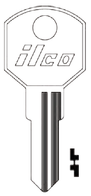 Ilco 1620 Key Blank Delta Tool