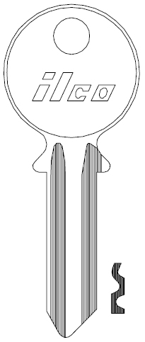 Ilco 9CS Key Blank