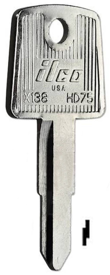 Ilco X138 Honda Blank HD75