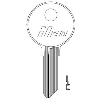 Ilco 1069FL Key Blank RO4