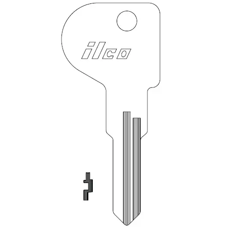 Ilco 1659R Canada Post Key Blank