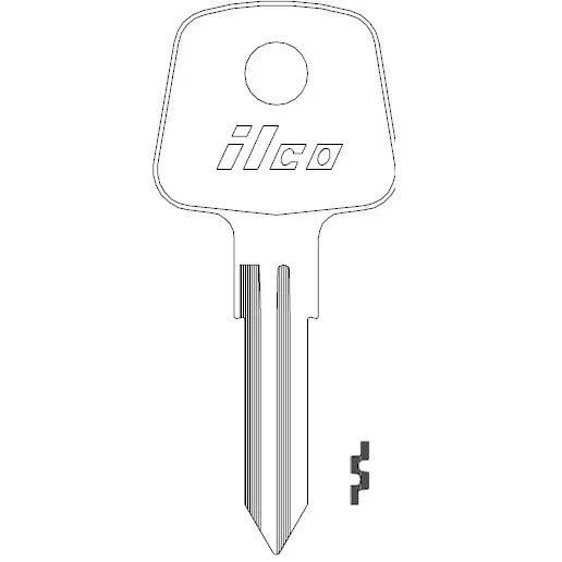 Ilco X51 Audi/Honda/Jaguar Key Blank AA2
