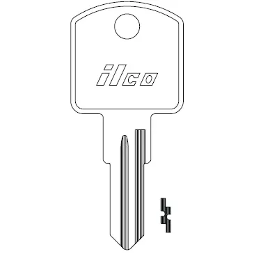 Ilco 1668 Key Blank