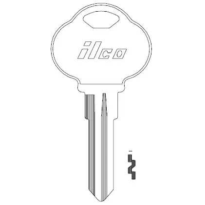 Ilco 1573F Key Blank CLB6