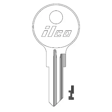 Ilco 1043J Key Blank IL11