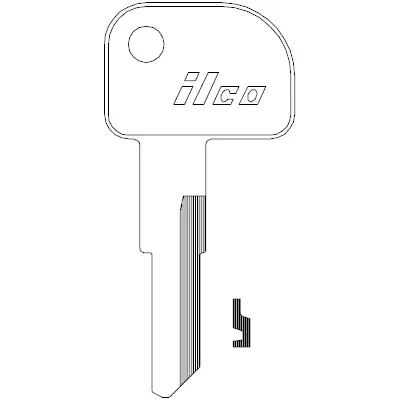 1558 Ilco Canada Post Key Blank
