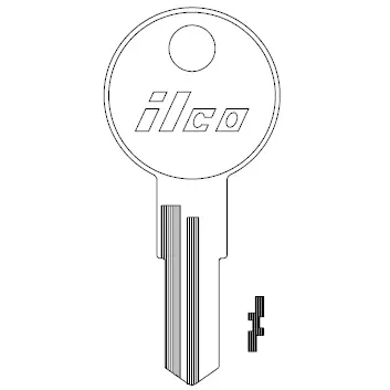 1639 Ilco Larson Bauer Key Blank – LD1 / AG-K5