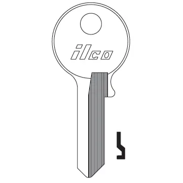 VR91AR Ilco Viro/Guard Key Blank -13D
