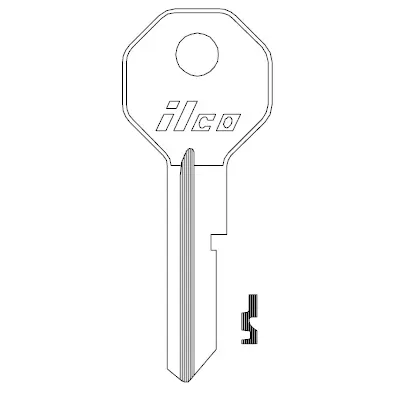 Ilco H1098LA Key Blank B10