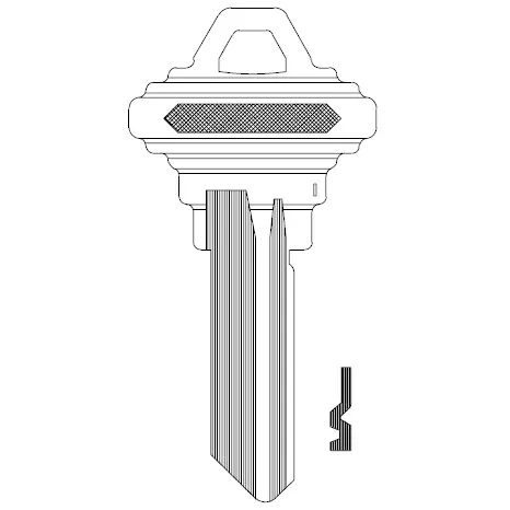 100E Ilco SC8 Schlage Key Blank