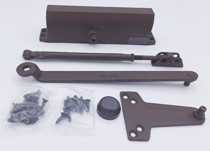 [784DU] Dorex 784DU Door Closer #4 Power Duranodic Doors w/Backcheck