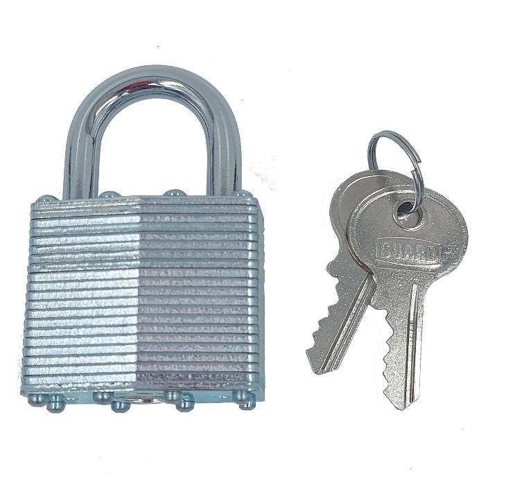 Guard 740KA1 Laminated Steel 1-1/2"(40mm) 1/4"(6.4mm) Shackle