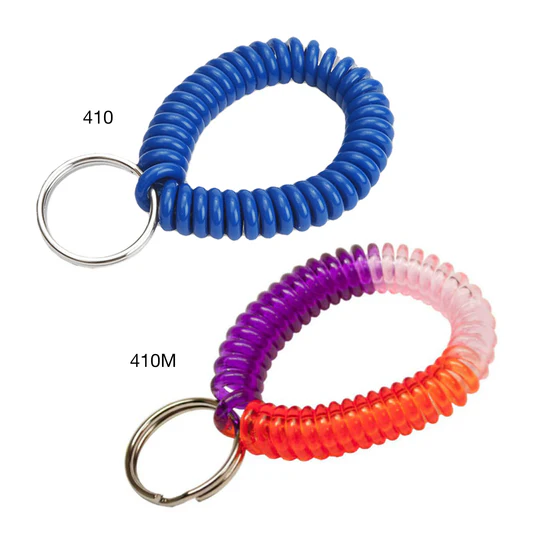 Lucky Line Wrist Coil W/Ring, Assorted