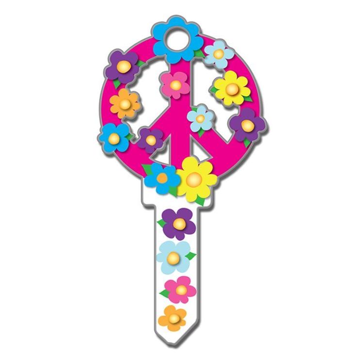 Lucky Line B104S Peace Key Shape SC1 Keyway