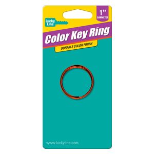 Lucky Line 79401 1" Split Ring Assorted Colors