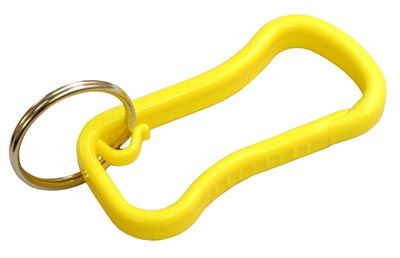 [45801] Lucky Line 45801 Quik Clip 1" key ring, Assorted