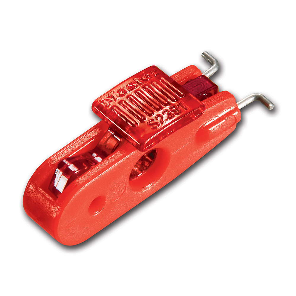 [S2391] Master Lock S2391 Miniature Circuit Breaker Lockout, Pin-out Toggles, 11mm-13mm 