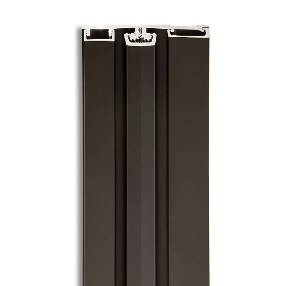 [SL57-83 BR HD600] Select Full Surface Geared Continuous Hinges 83" Brown Heavy Duty