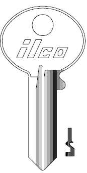Ilco 1003M Corbin Key Blank