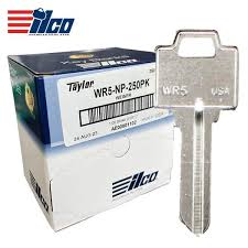 [WR5-NP] Ilco WR5-NP-Weiser Nickel-Plated Key Blank
