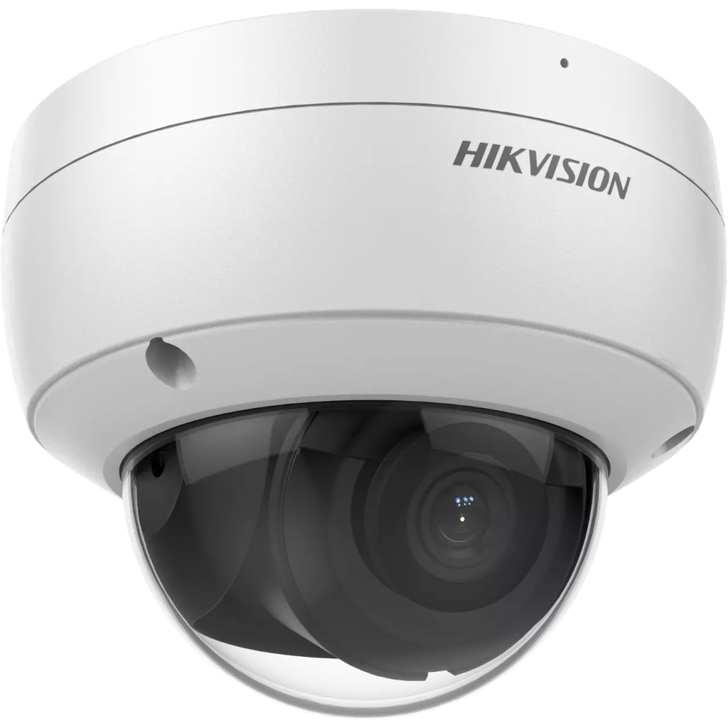 [DS-2CD2183G2-IU 4mm] HikVision AcuSense Outdoor Dome, 8MP, H265+, 4mm, Day/Night, 120dB WDR, EXIR 2.0 (30m), IP67, PoE/12VDC, Mic