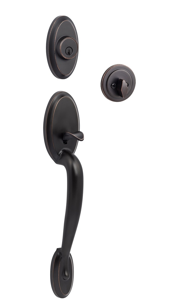 [AN507 11P] Sure-Loc Aspen Handleset 11P Vintage Bronze