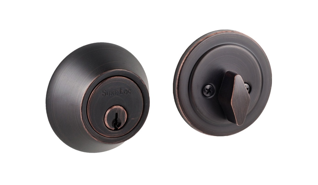 [DB20111P] Sure-Loc Contemporary Deadbolt 11P Vintage Bronze