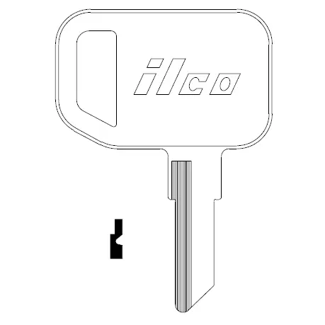 [E1098JD] Ilco E1098JD John Deere Key Blank