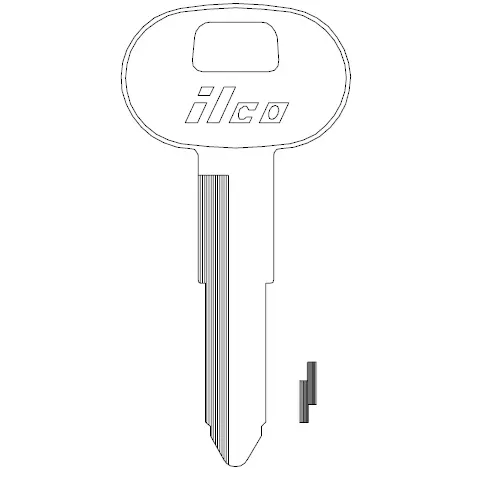 [X146] Ilco X146 GMC / Toyota Key Blank B56