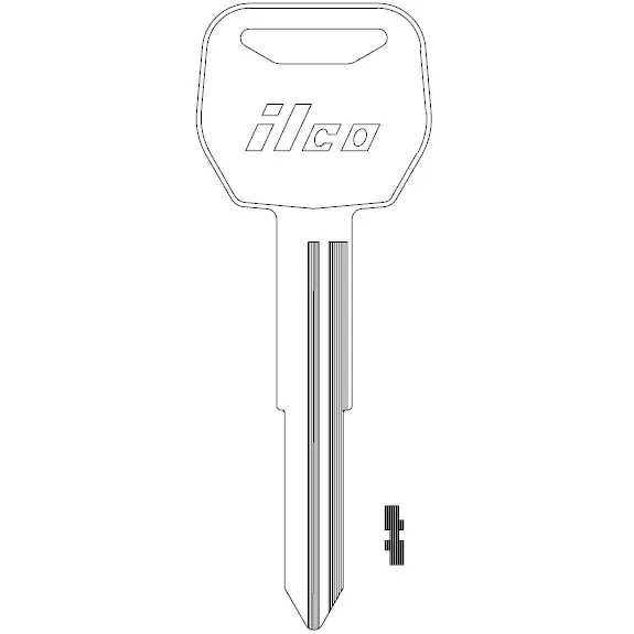 [X265] Ilco X265 Honda Key Blank HD109