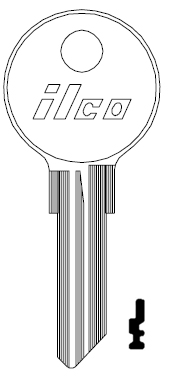 [101AM] Ilco 101AM Key Blank K101 AP1