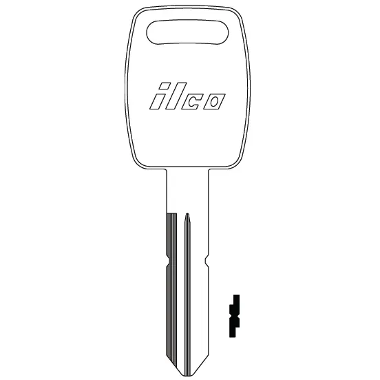 [P1108] P1108 Ilco Key Blank – B88