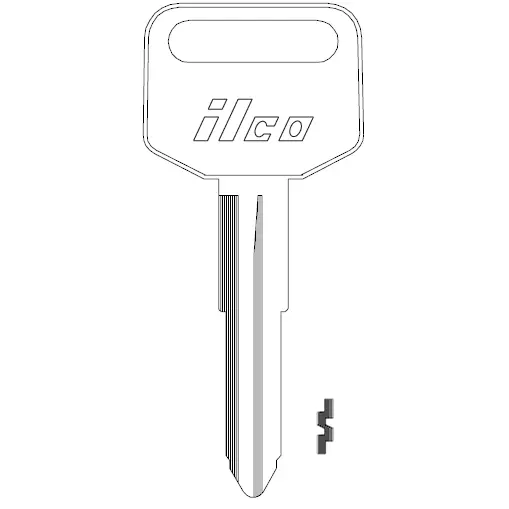 [X160] X160 Ilco Hyundai Key Blank – HY2