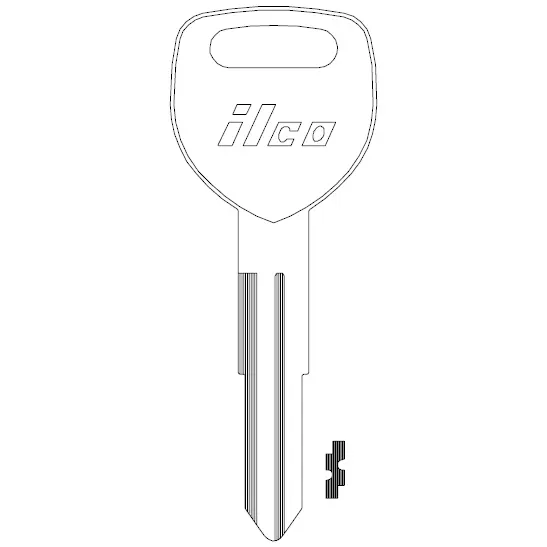 [X214] X214 Ilco Honda Key Blank – HD103