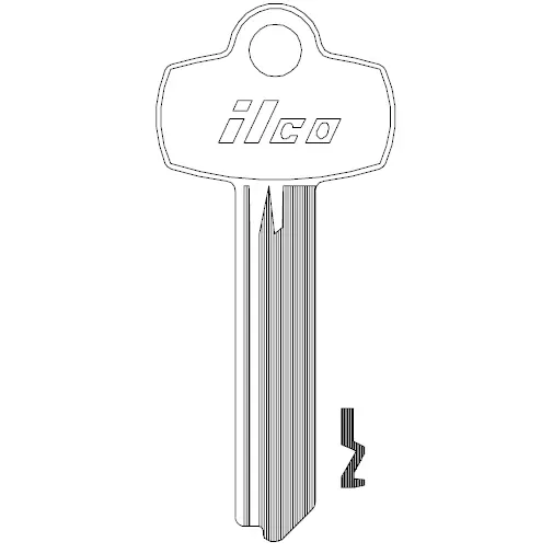 [A1114A] A1114A Ilco BEST Key Blank
