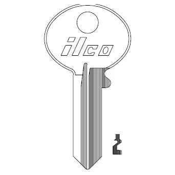 [R1003M] R1003M Ilco Hudson Key Blank – HL2