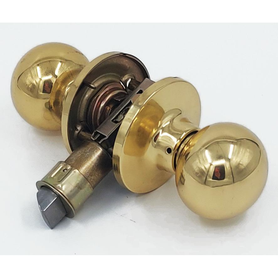 [10010BC3W] Dorex 10010BC3W Bala Passage Knob Polished Brass