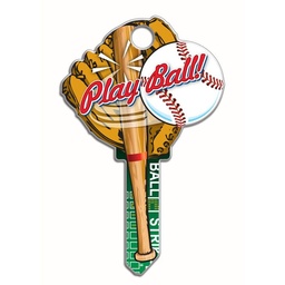[B120S] Lucky Line Baseball Key Shape SC1 Keyway