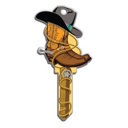 [B132S] Lucky Line Cowboy Key Shape SC1 Keyway